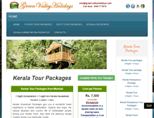 Tablet Screenshot of greenvalleyholidays.com